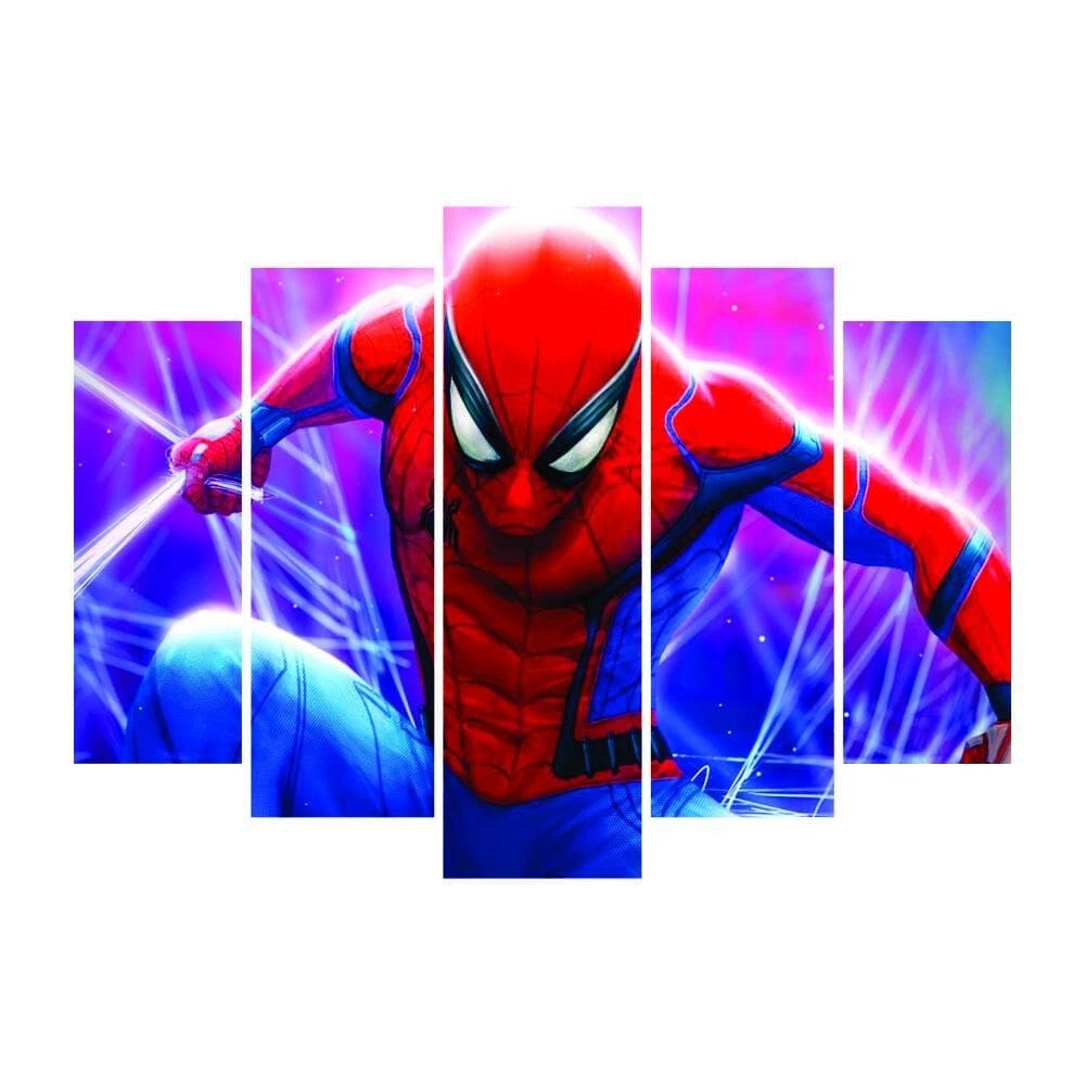 Kit Decoração Festa Homem Aranha Super Herói Aranhaverso