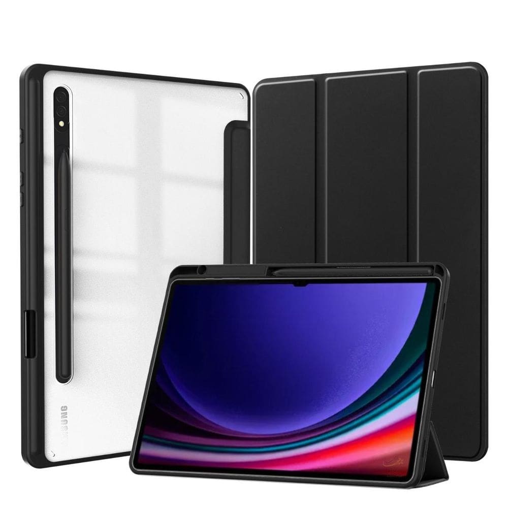 Capinha acrílico slot de caneta para samsung tab s9 11 2023