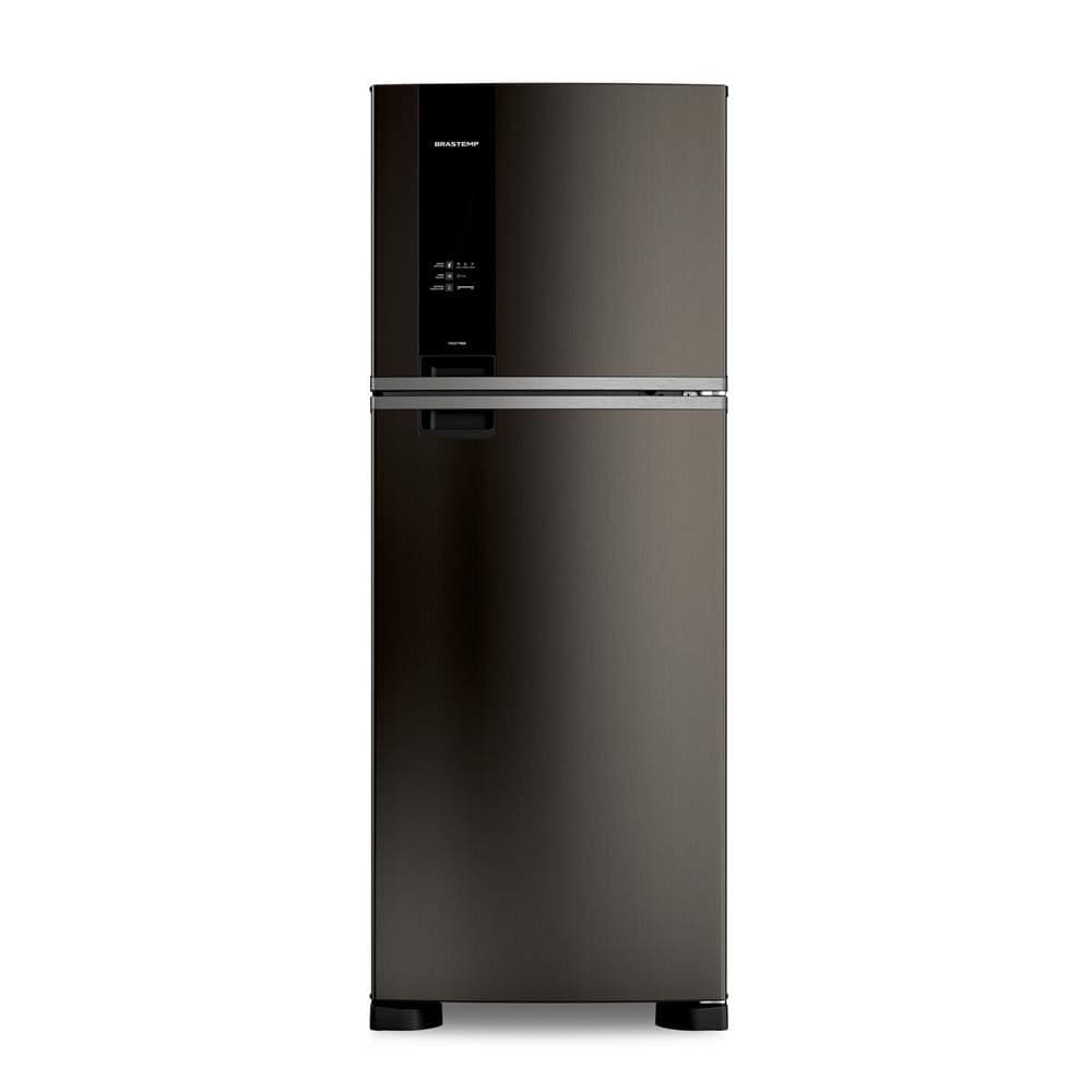 Geladeira Brastemp Frost Free Duplex A+++ 463 litros cor Black Inox Fresh Box e Cold Room - BRM55FE