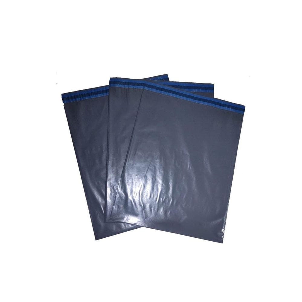 100 envelope de segurança cinza/preto 20x30 ecológico