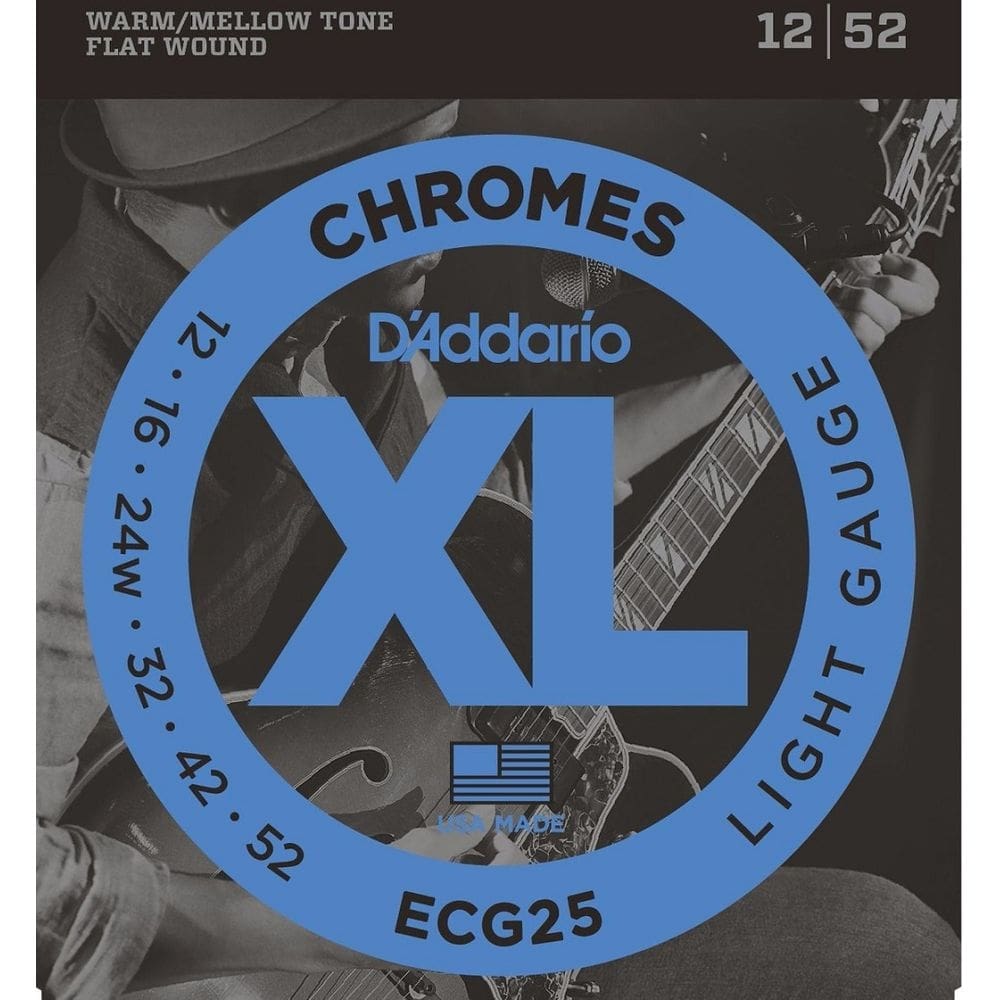 Encordoamento Guitarra Chromes Ecg25 012 Daddario