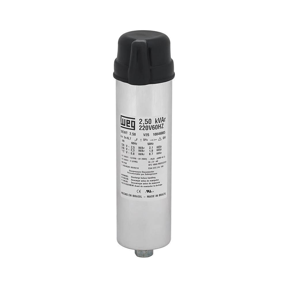 Unidade Capacitiva UCWT3V25 L16 - 3.0 kVAr WEG