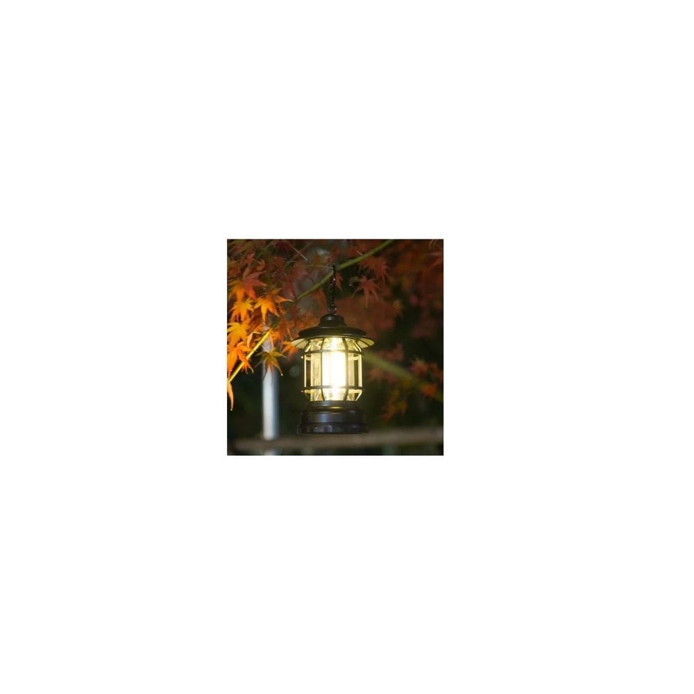 Lâmpada de acampamento com baterias LED retrô impermeáveis para exteriores GB-22