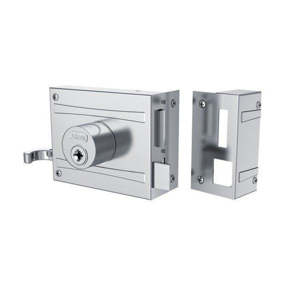 Fechadura De Portão Sobrepor 1701/100 Inox 304 Tetra Chave