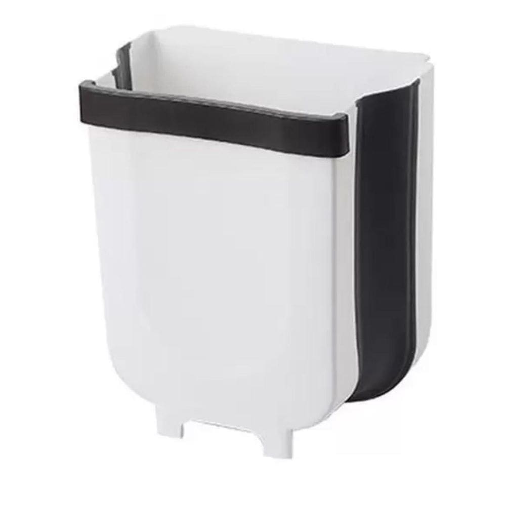 Lixeira retrátil dobrável portátil para cozinha pia carro