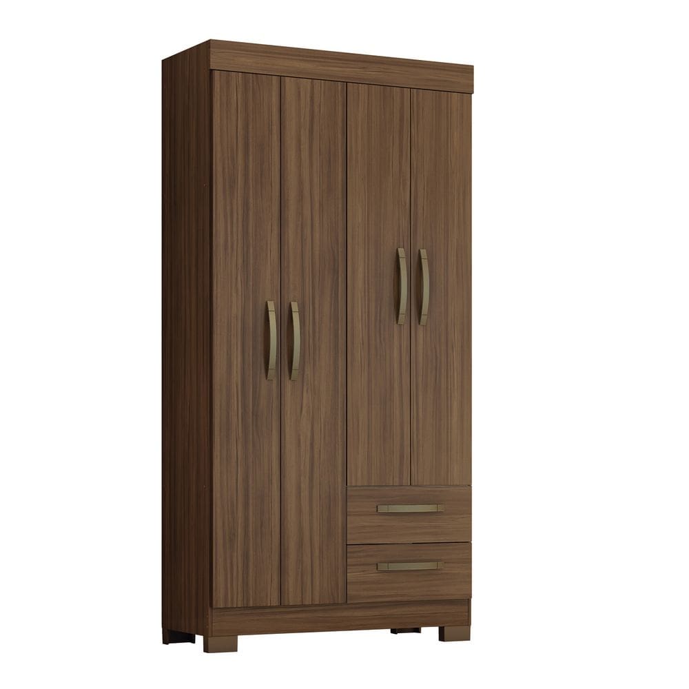 Guarda-Roupa Solteiro NT 6010 - Nogal - Notável