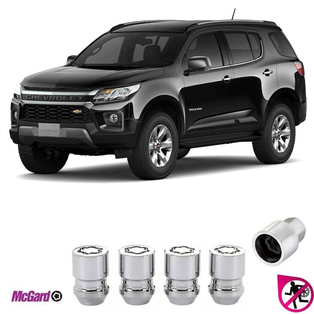 Porca antifurto roda chevrolet blazer 2013 a 2023