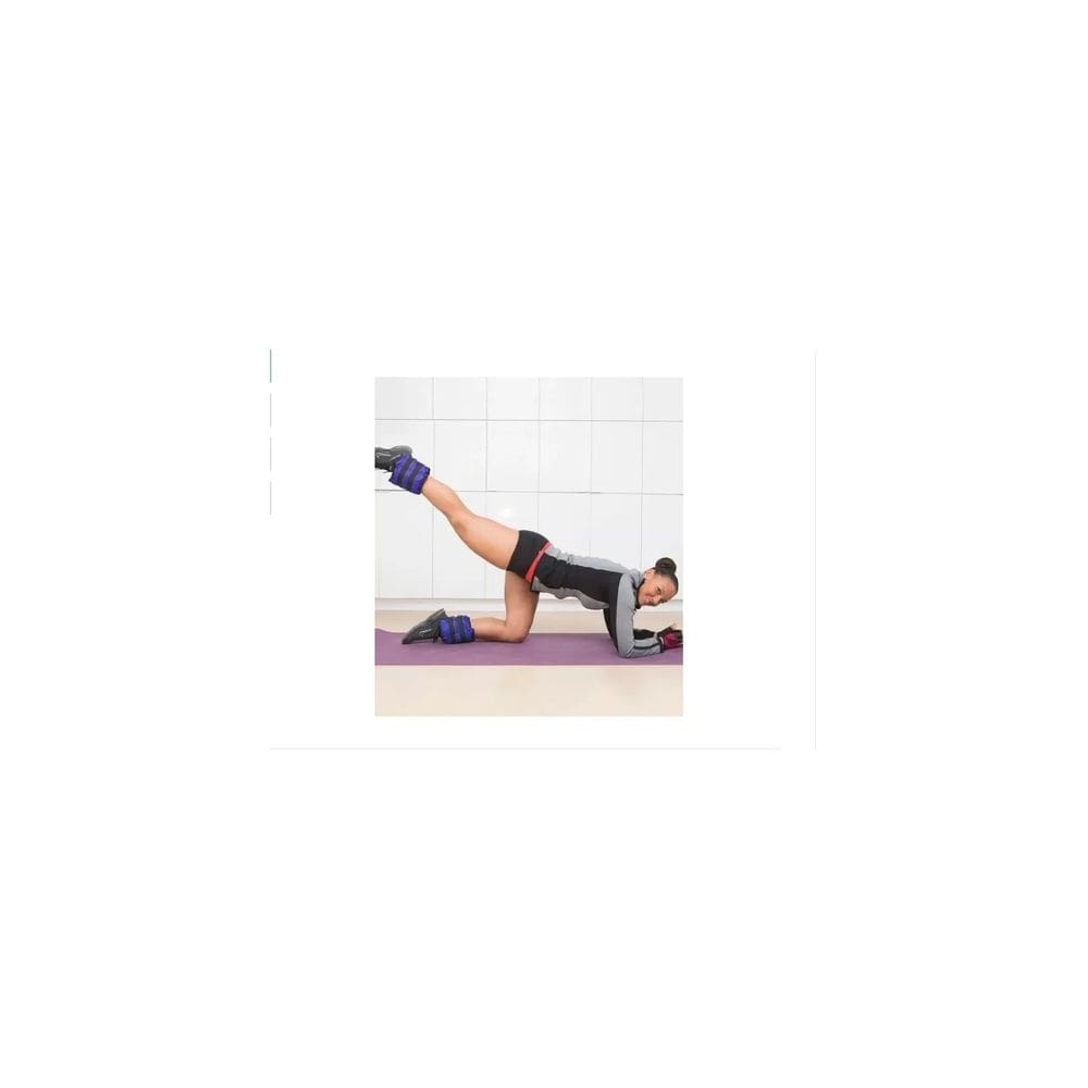 Pulsos e tornozelos para treinamento de peso em areia, 3 kg, azul fitness