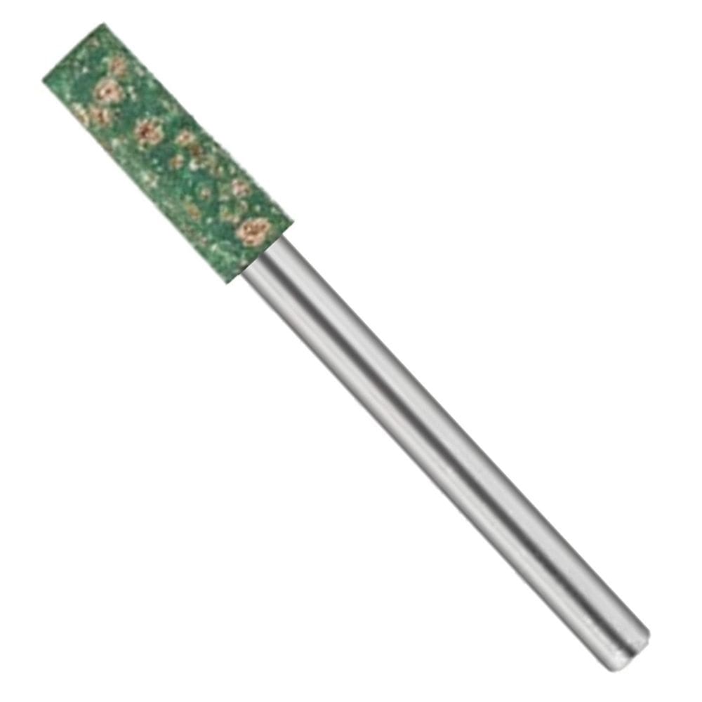 Ponta Montada Cilíndrica 4Mm Borracha Gergelim Haste 3Mm