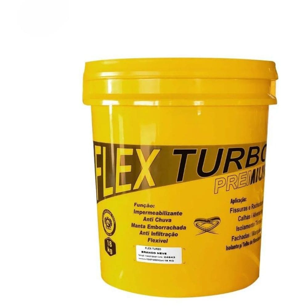 Manta liquida emborrachada cor cerâmica 18kg