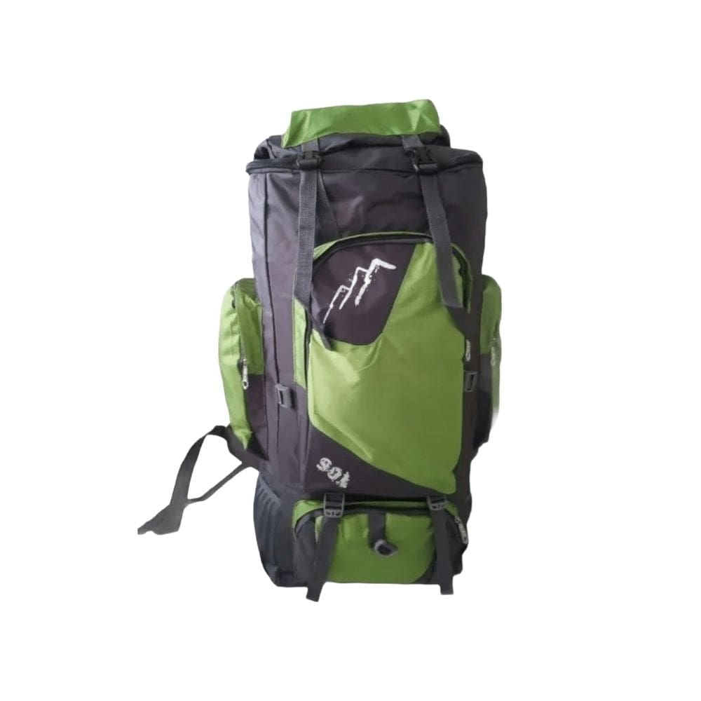 Mochila de acampamento e caminhada impermeável 90L para unissex