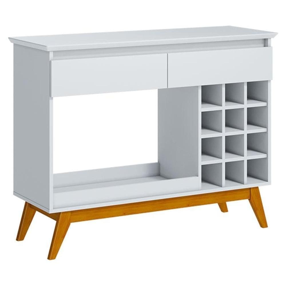 Aparador para Sala Classic AD Branco Acetinado - Imcal
