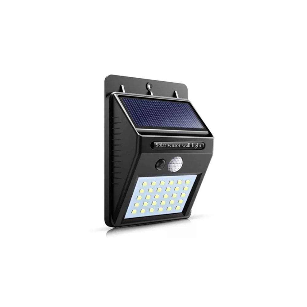 Refletor solar 30 LED com sensor de movimento para exterior/interior