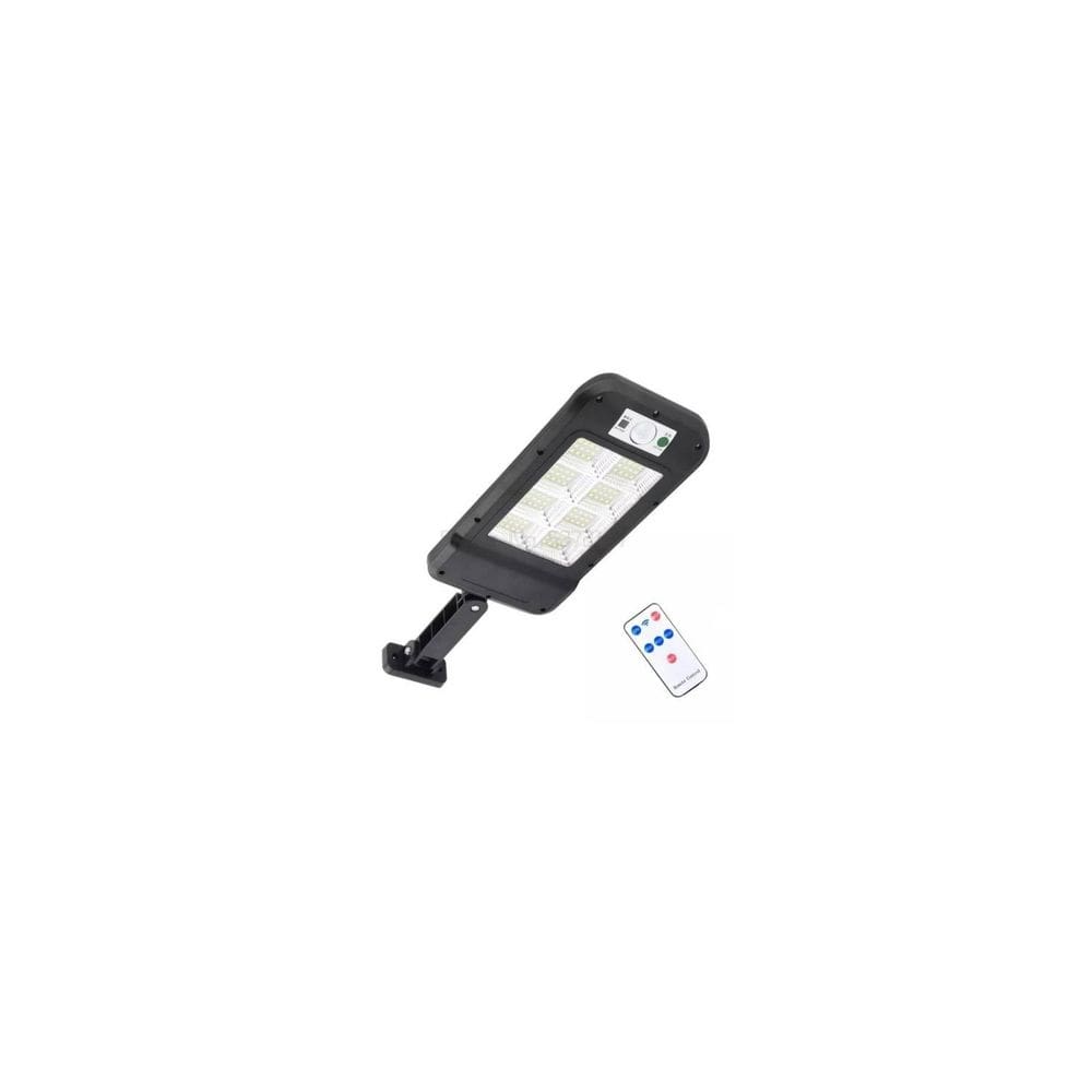 Refletor LED solar ao ar livre 100W com controle remoto