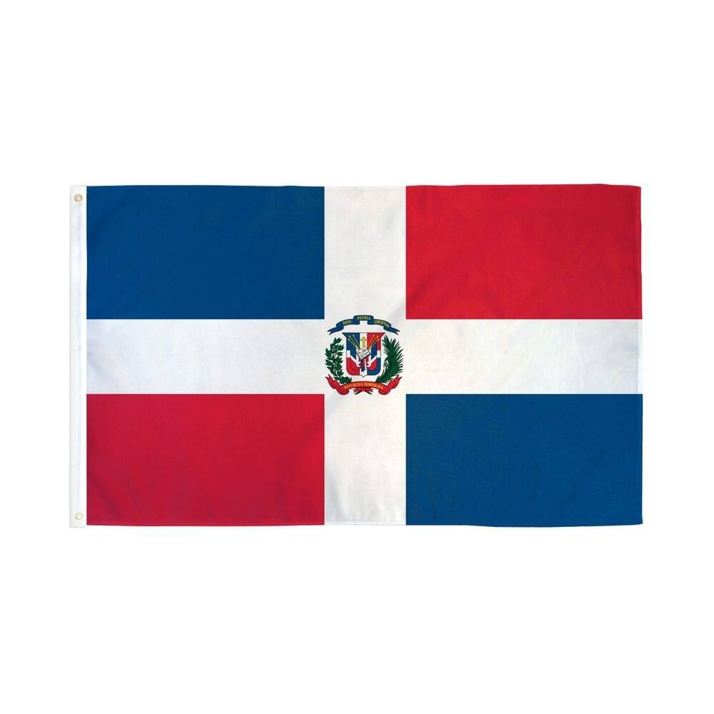 Bandeira Genérica da República Dominicana 90cm x 60cm Poliéster