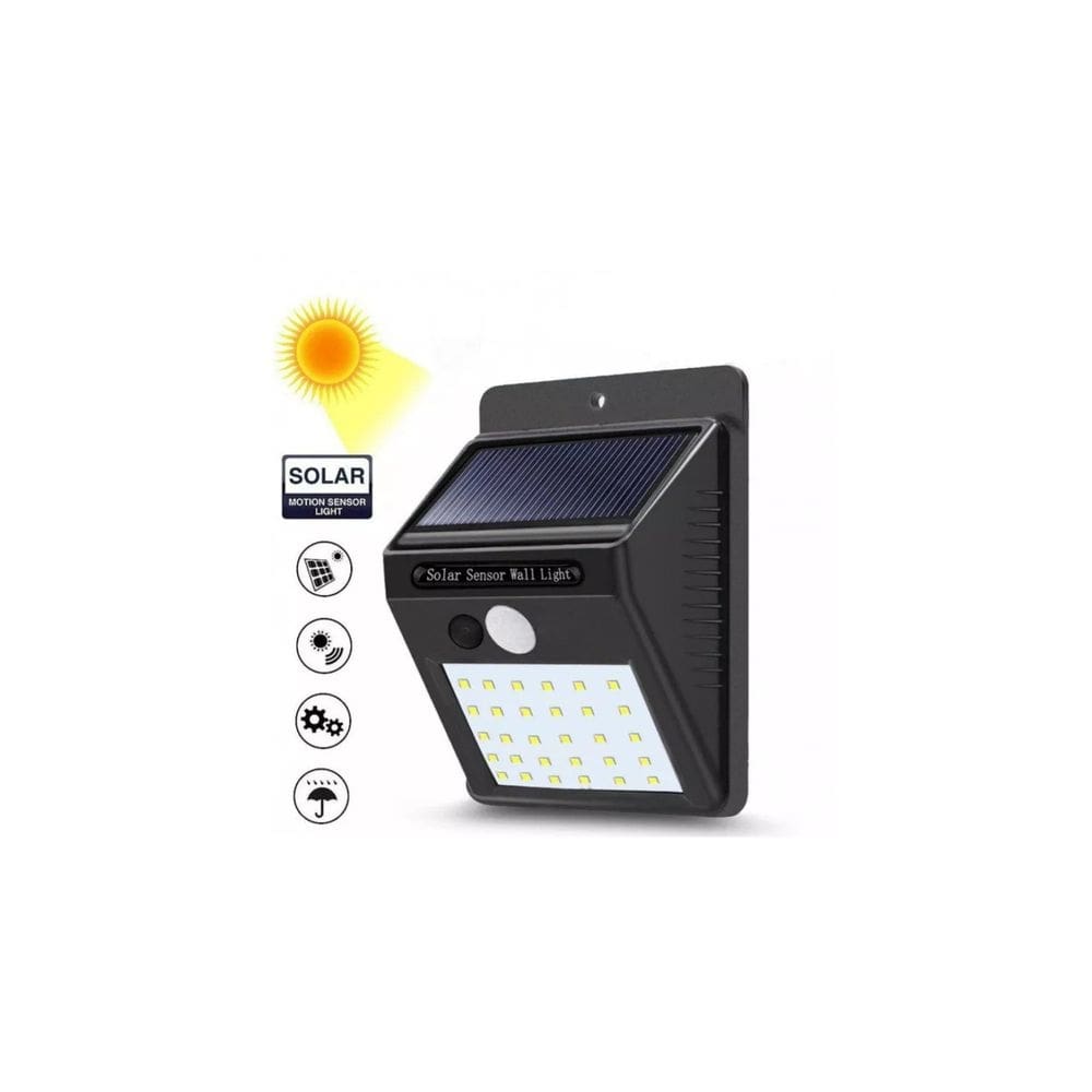 Refletor solar de parede com sensor de movimento