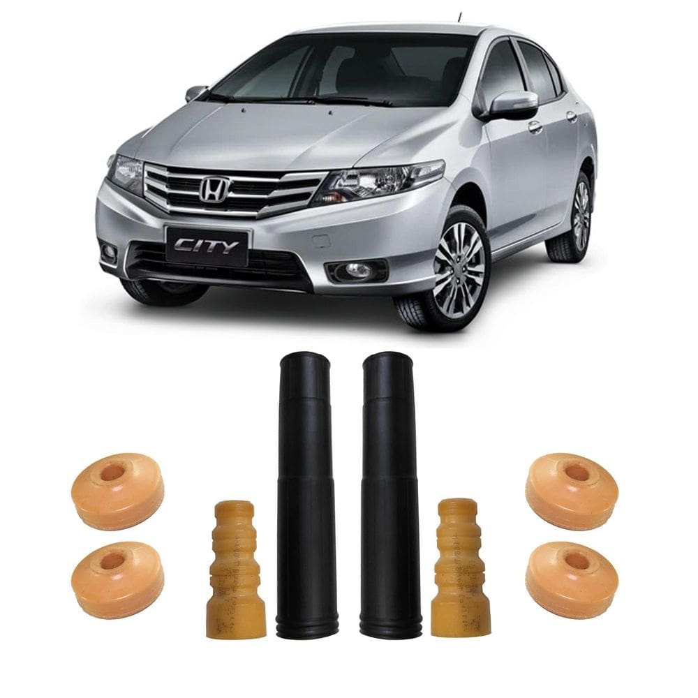 Par batente parcial traseiro honda city 2011 2012 2013 2014