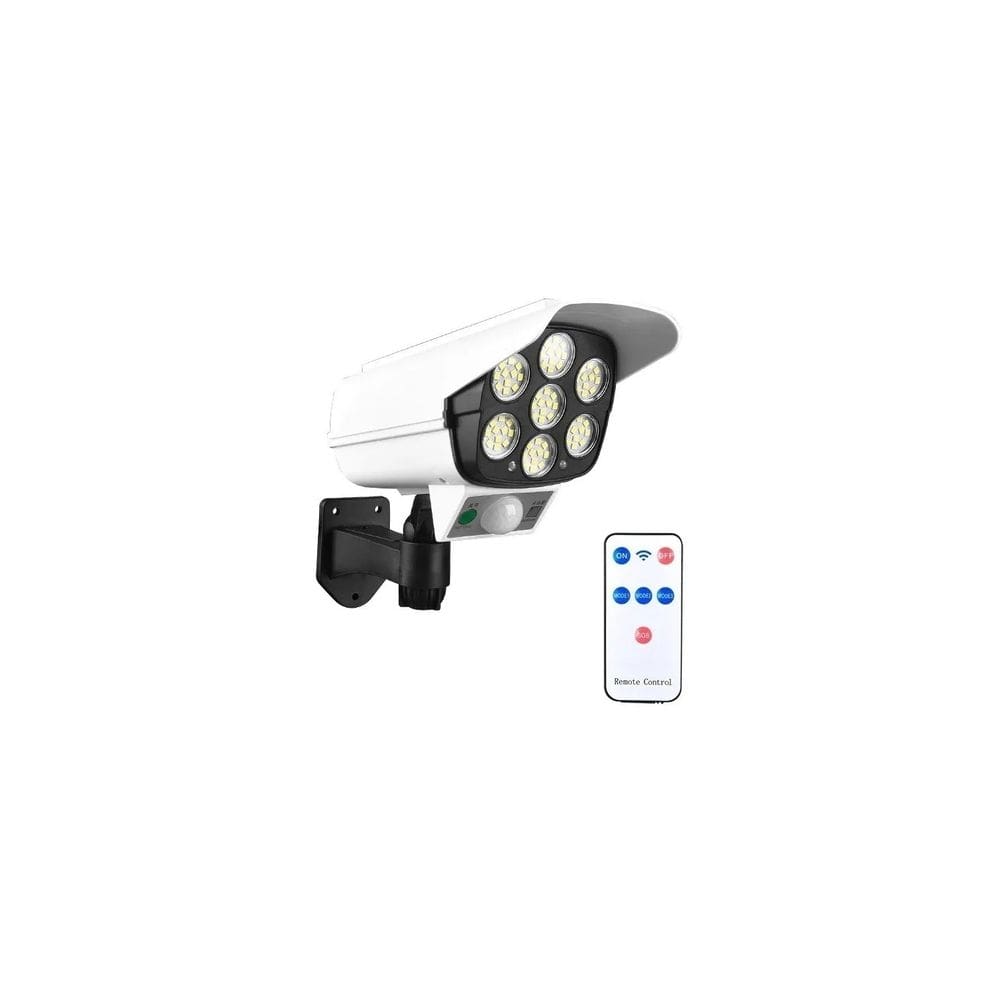 Refletor LED solar externo de 180 W com sensor de movimento