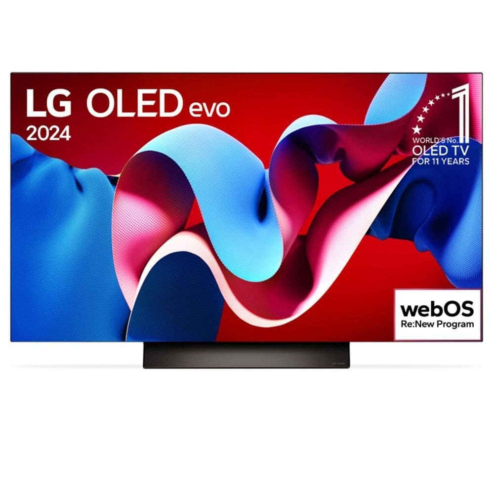 Smart TV 4K LG OLED Evo 65" Polegadas OLED65C4, Processador a9 Ger7, AI, Painel 144Hz e Design Ultra Slim