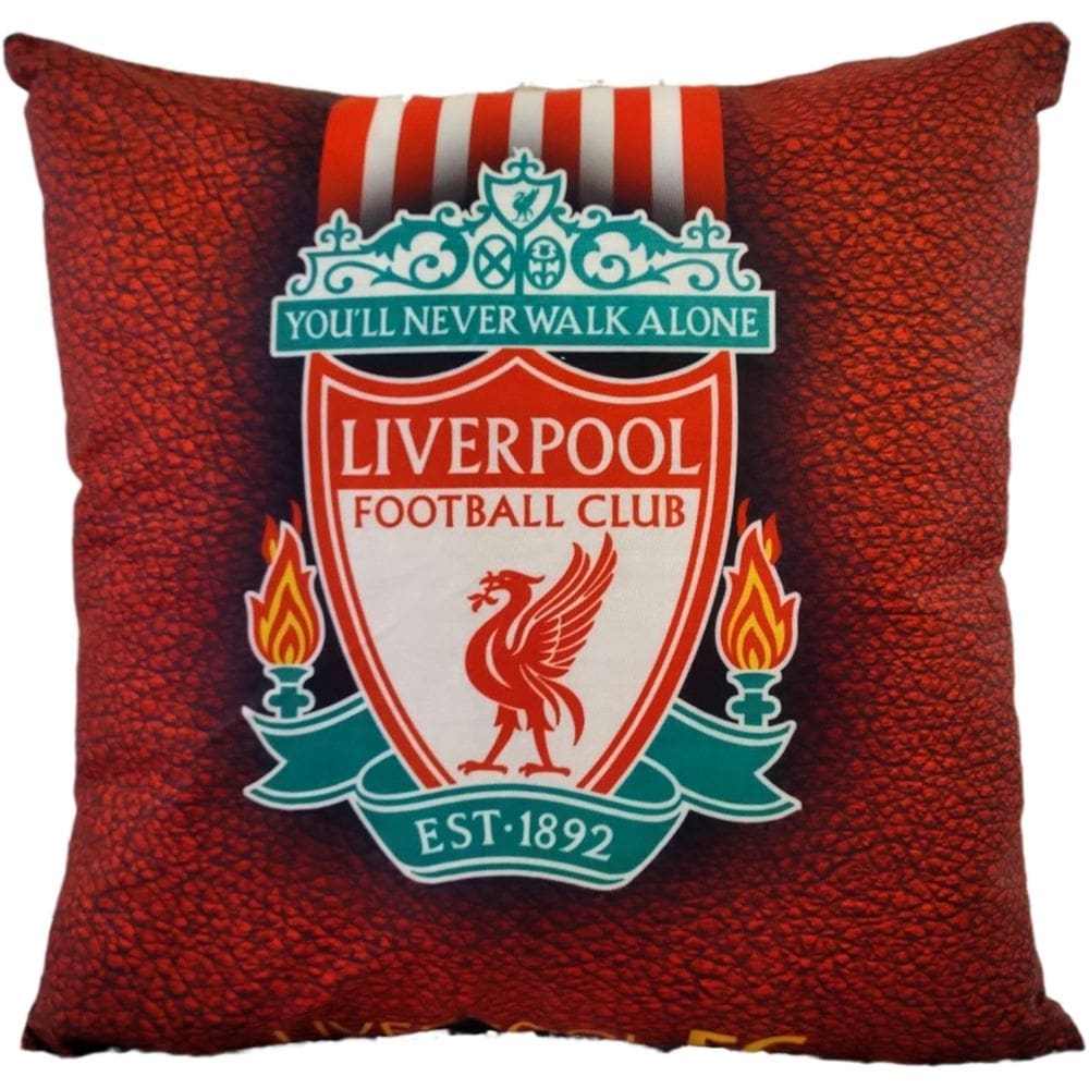 Almofada de almofada Liverpool FC Extra Soft Plush 45x45 cm