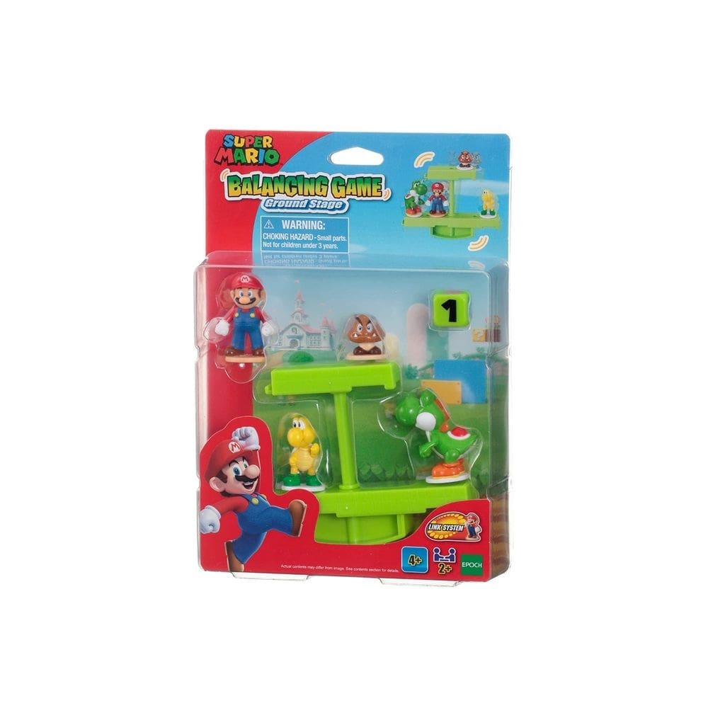 Jogo de equilíbrio Super Mario com Ground Stage para crianças de 4 anos ou mais