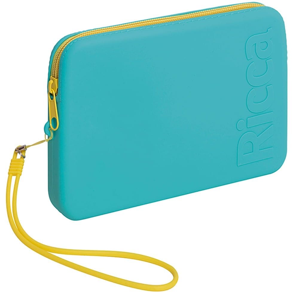 Necessaire De Silicone Média Verde Ricca