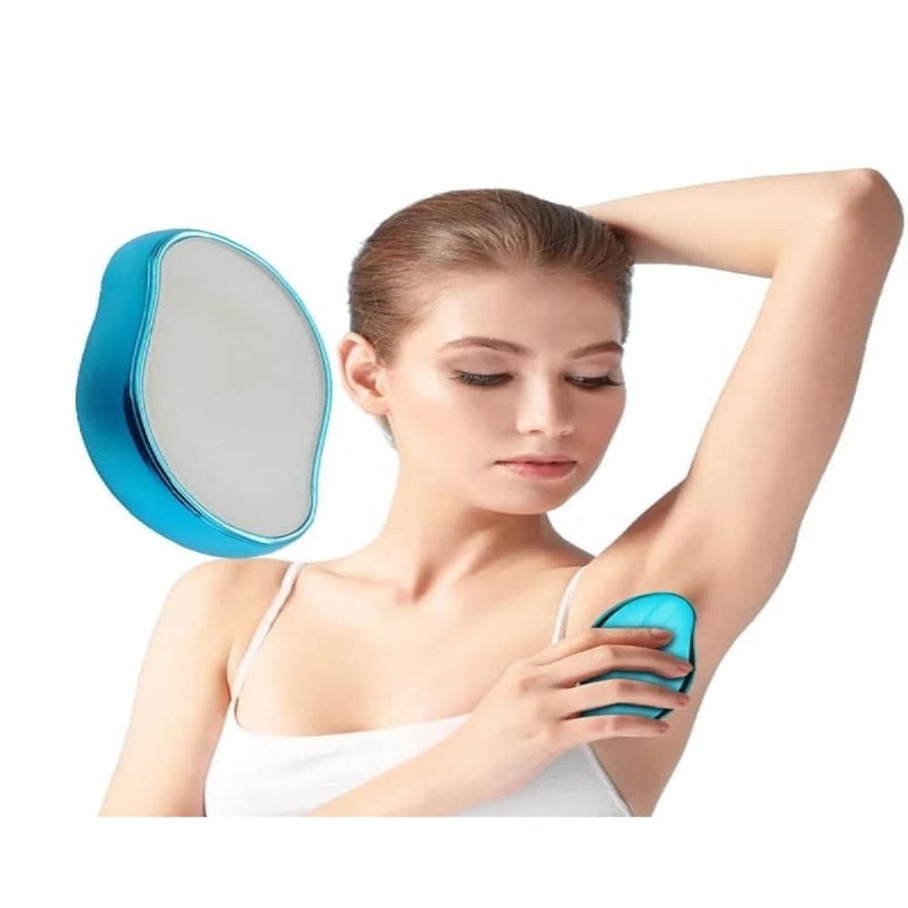 Depilação Crystal Stone Magic Erase Esfoliante Reutilizável