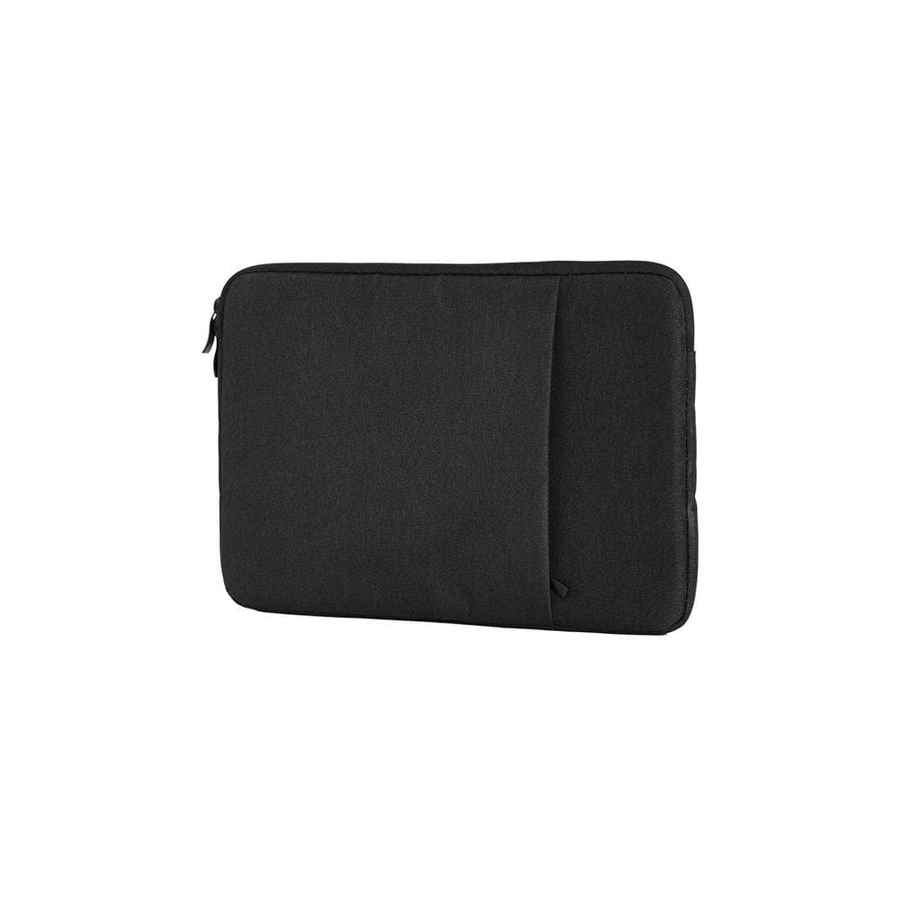 Bolsa para notebook de microfibra impermeável de 15-16 polegadas preta