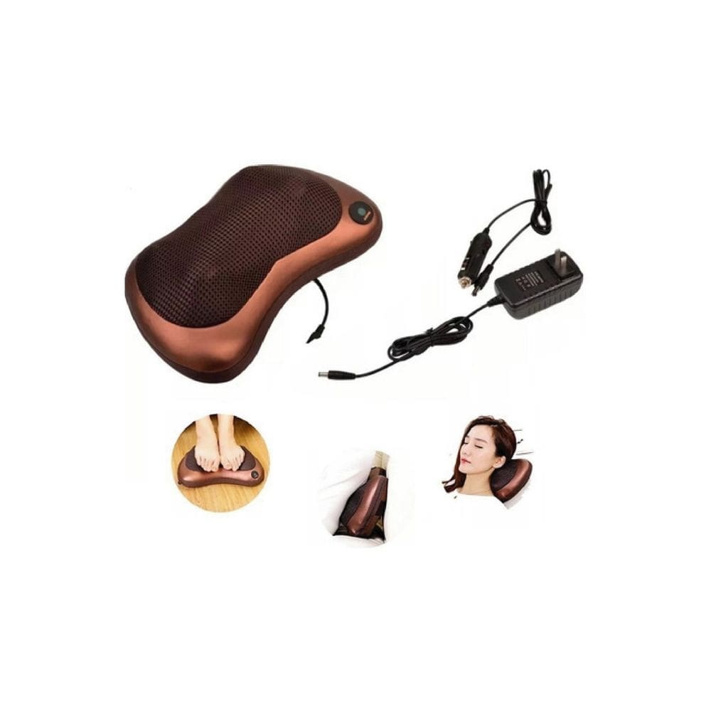 Almofada de massagem Almofada lombar elétrica para pescoço e perna