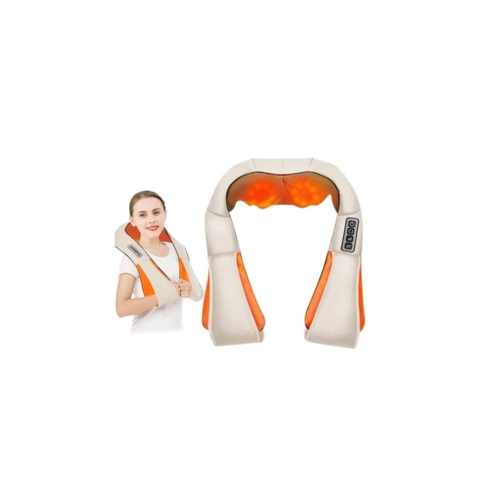 Massageador cervical elétrico para pescoço e costas
