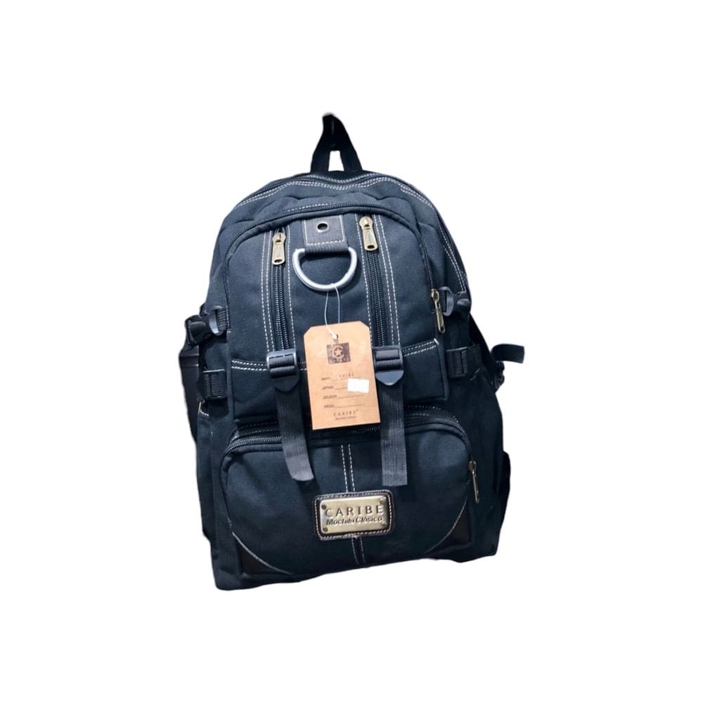 Mochila Urban School Canvas 20L para viagens ao ar livre