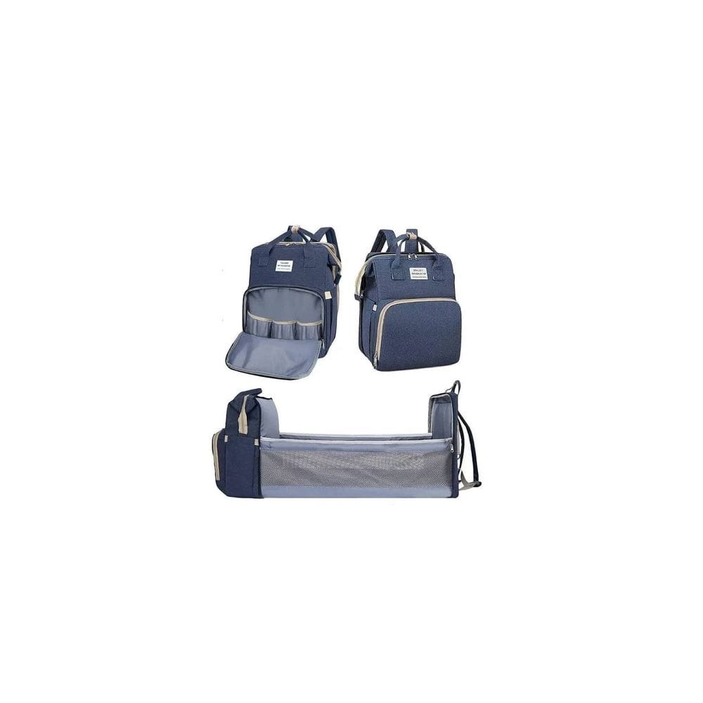 Mochila, bolsa de fraldas, trocador de berço, portátil, 3 em 1