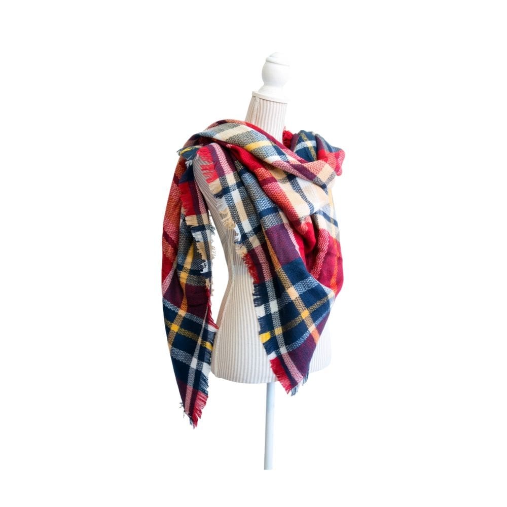Lenço Maxi Wool 140x140cm para climas frios -