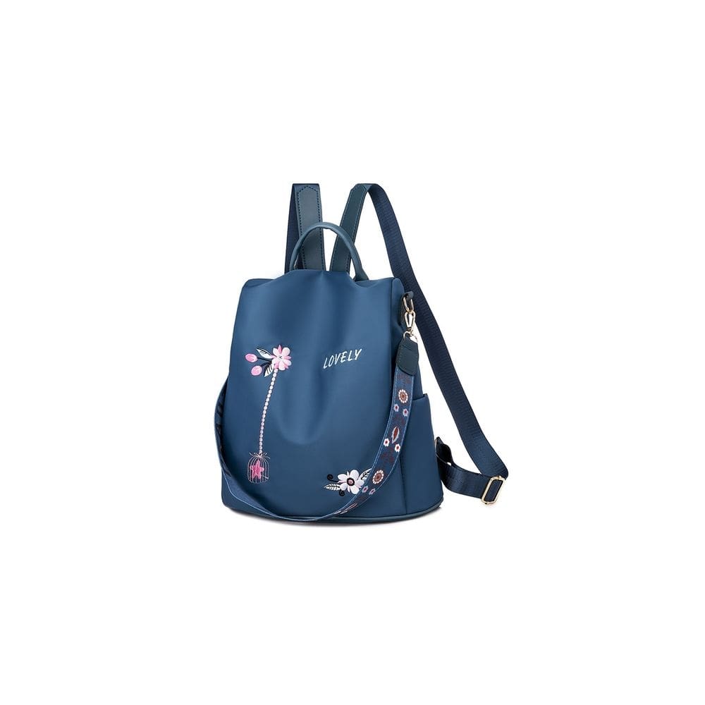 Mochila Pcruzado impermeável leve para mulheres