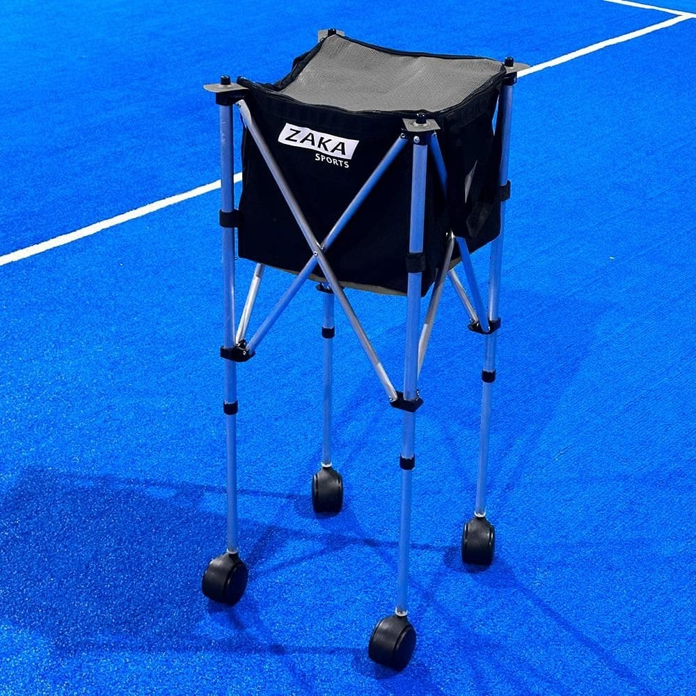 Cesto de Bolas Tennis/Padel Zaka Preto + Cinza