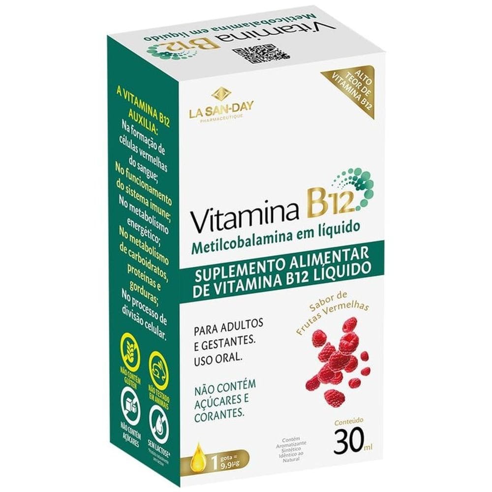 Vitamina B12 Gotas 30Ml
