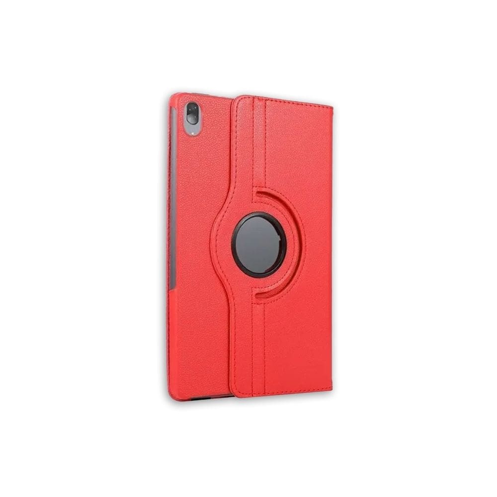 Capa para tablet Lenovo P11, cortina vermelha giratória de 360°
