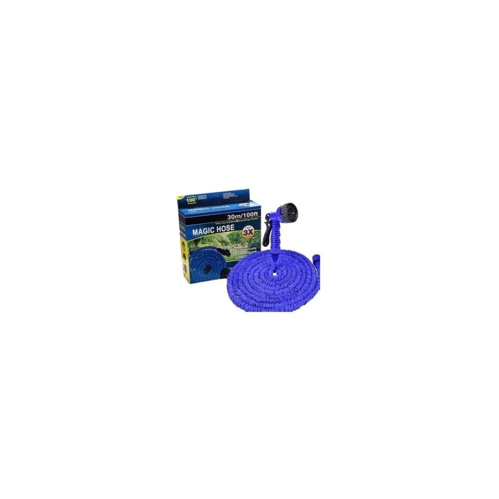 Mangueira Magic Hose Retrátil Expansível de 30 m com Irrigação