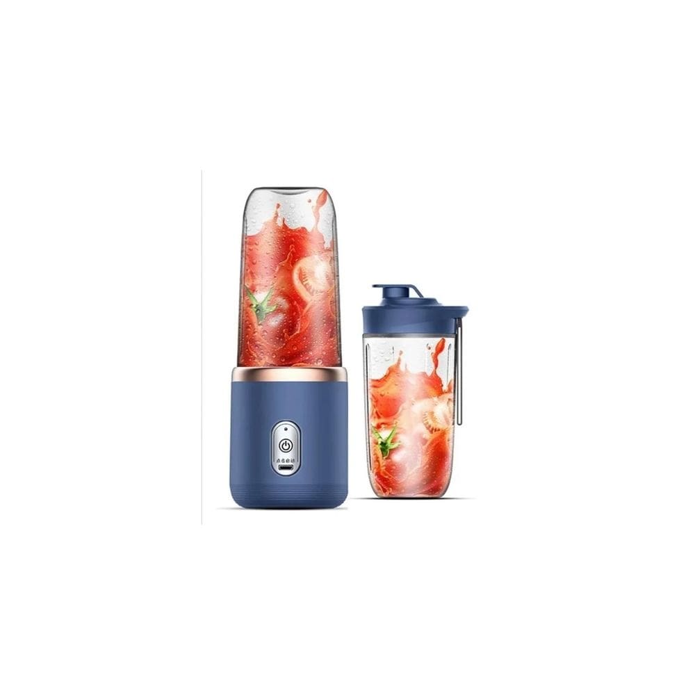 Espremedor portátil Mini liquidificador de frutas 300mL 6 lâminas 200W