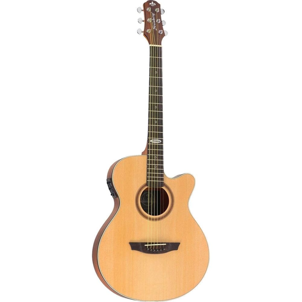 Violão Eletroacústico Strinberg SF200C AÇO Natural Satin