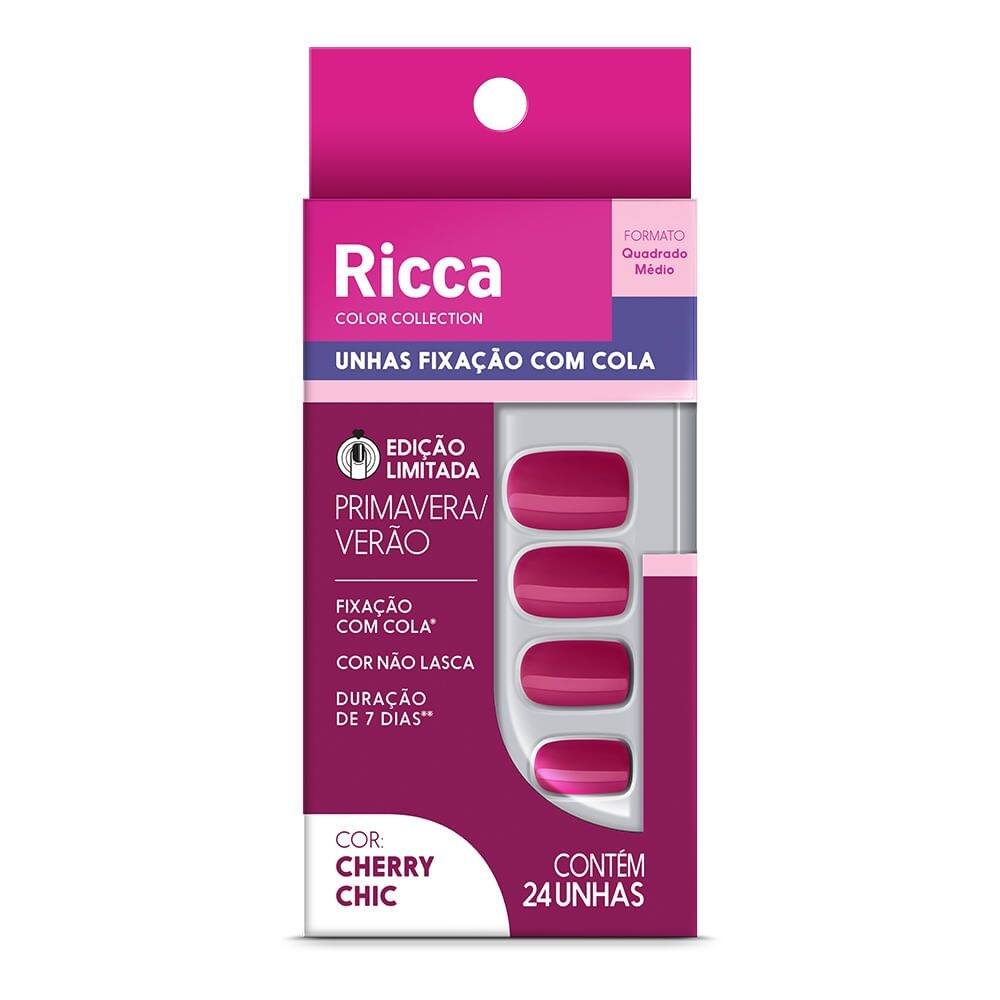 Unhas Edição Limitada Cherry Chic Ricca