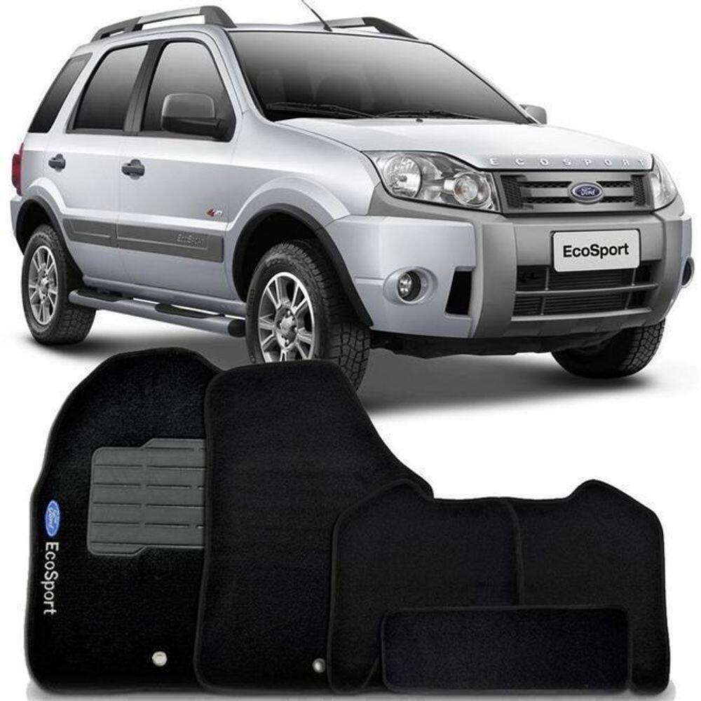 Tapete automotivo ford eco sport carpete base pinada