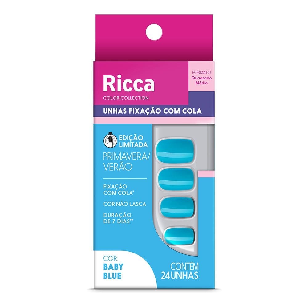 Unhas Edição Limitada Baby Blue Ricca