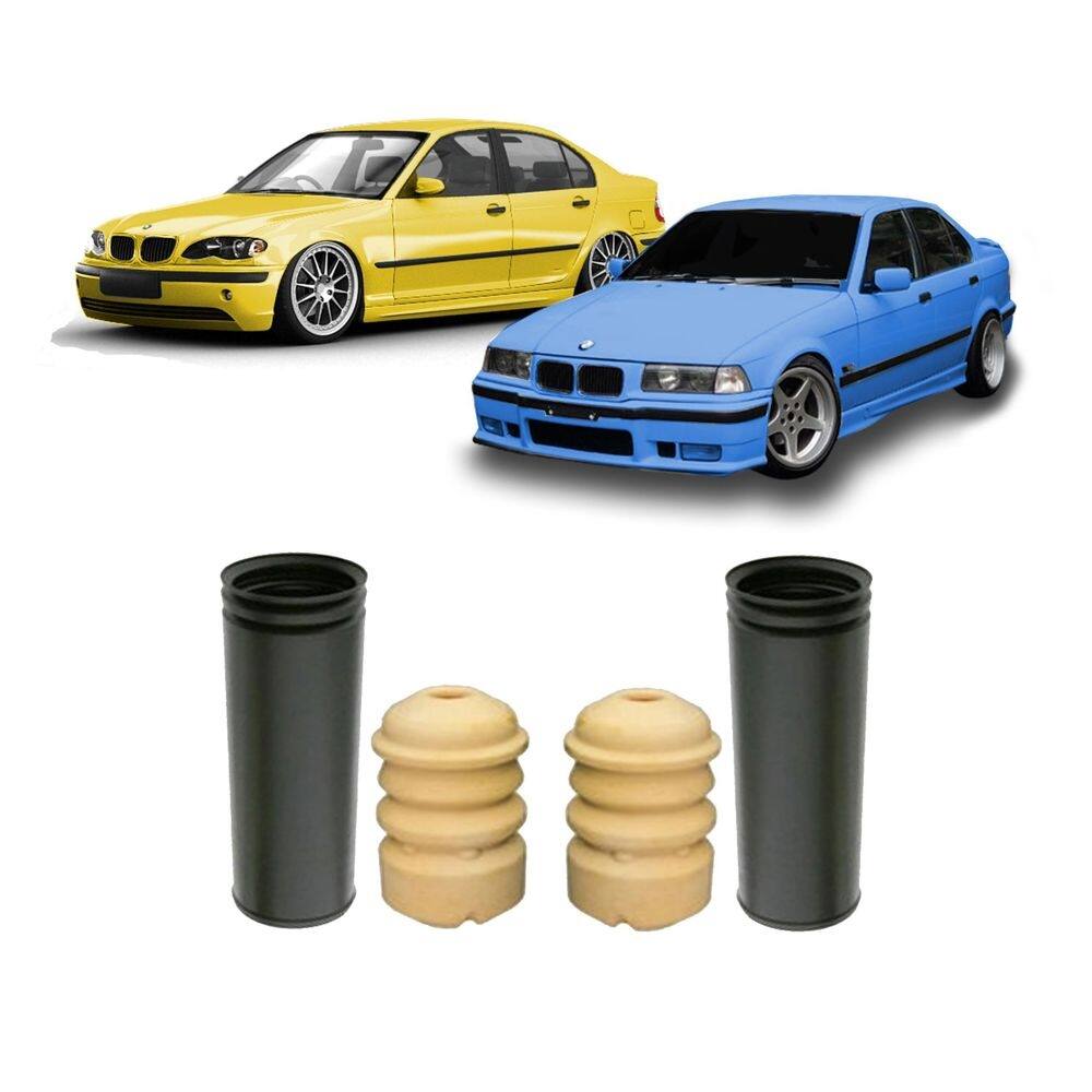 Par guarda pó batente traseiro bmw 323i 1997 1998 1999 2000