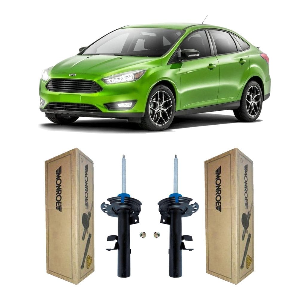 2 amortecedor suspensão dianteiro new focus sedan 2014/2019