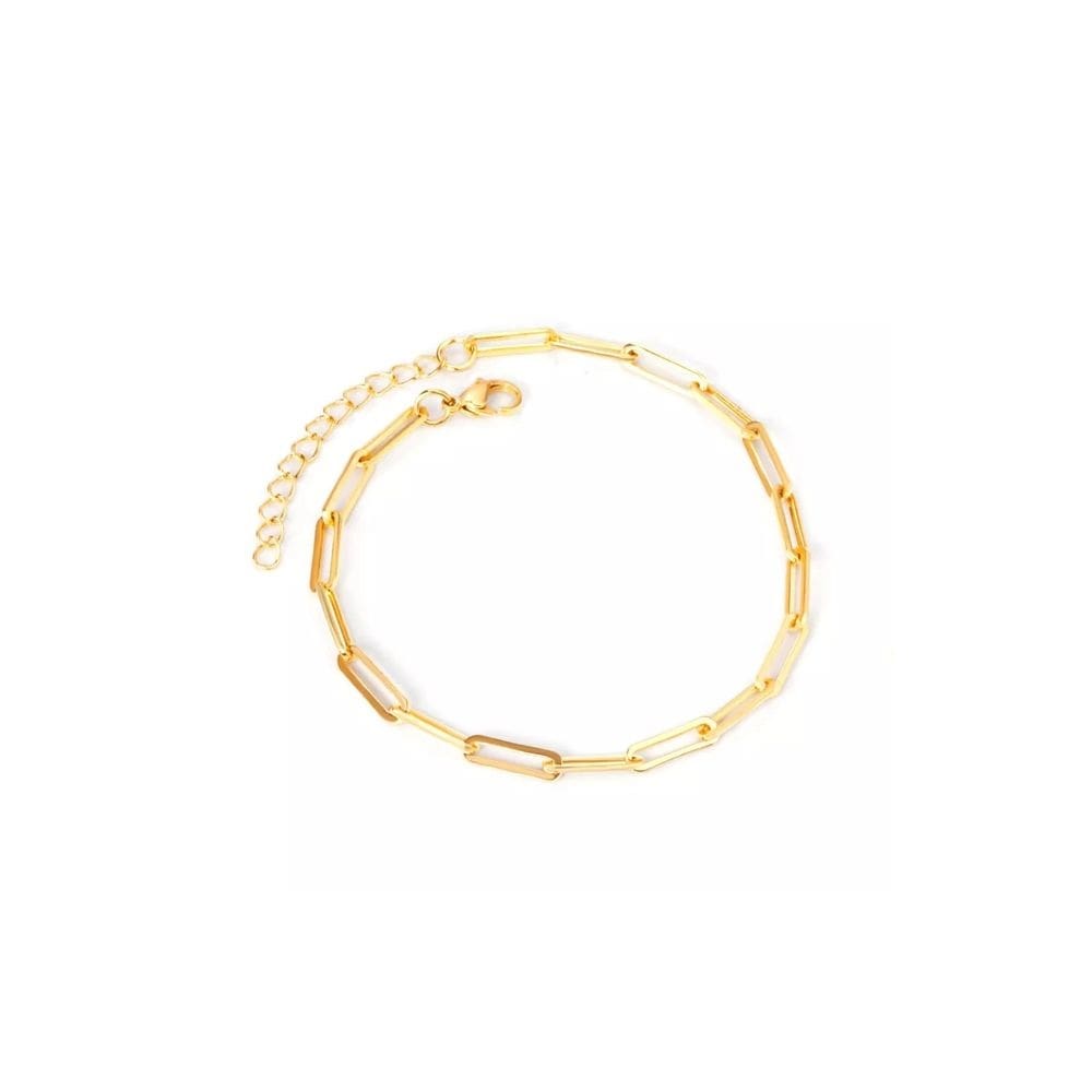 Pulseira Surgical Steel Gold para mulheres M2 23cm