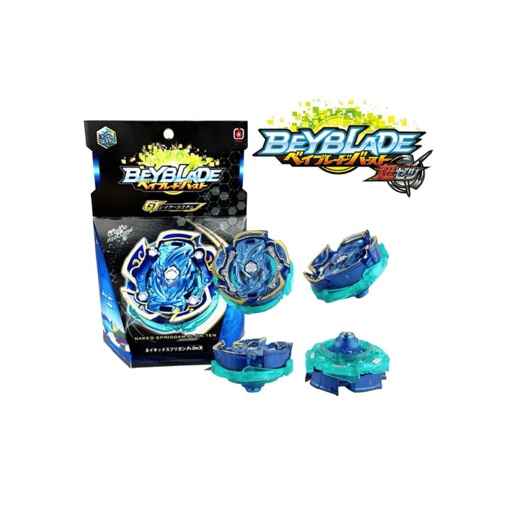 Beyblade GT Gatinko Vol.18 azul com lançador de cordas