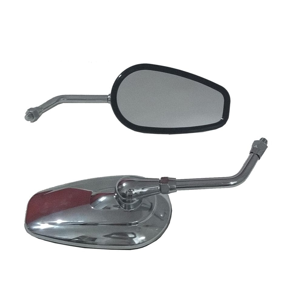 Espelho retrovisor gvs mod.harley vulcan 500 cromado convexo