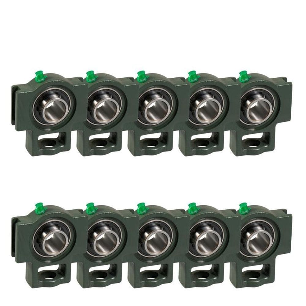 10 mancal tensor com rolamento uct210 - p eixo 50mm