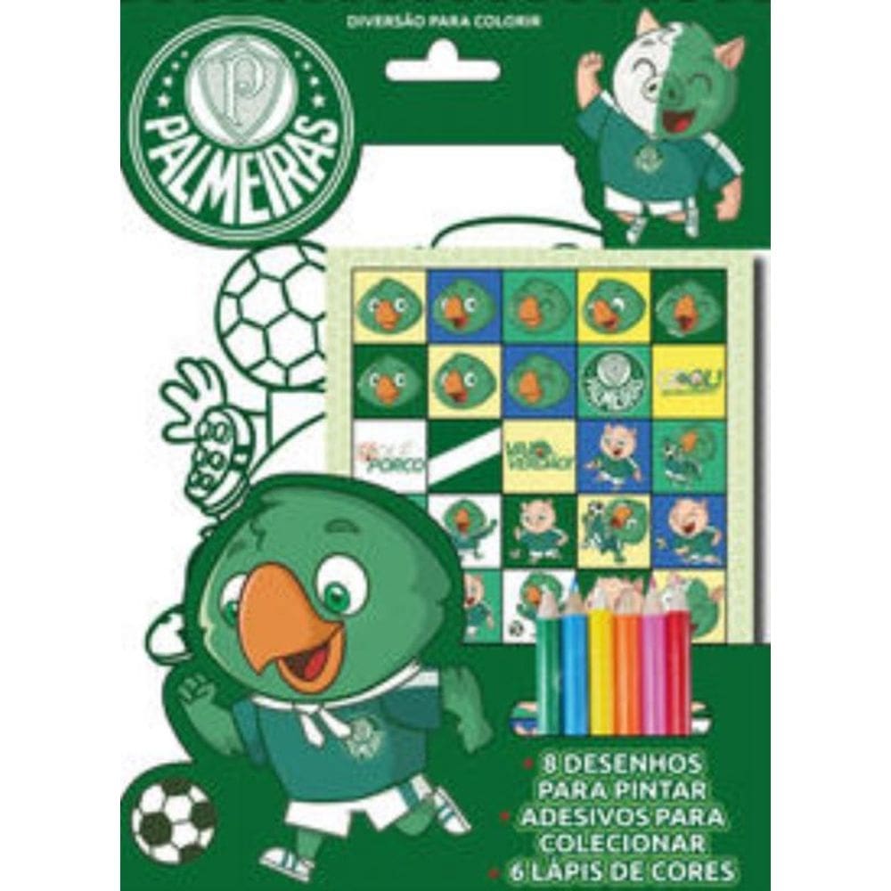 Palmeiras: Diversão Para Colorir